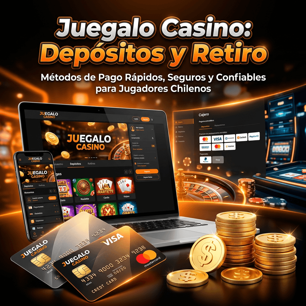 Juegalo Casino: Depósitos & Retiro Seguro y Pago en Pesos Chilenos